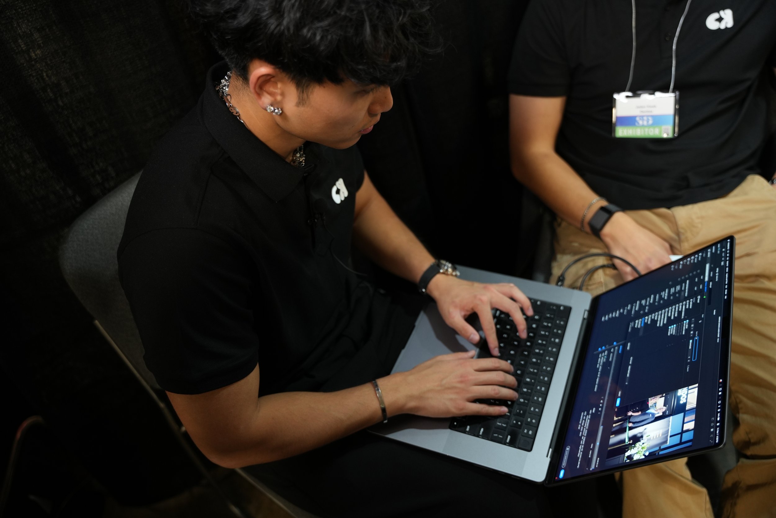CK editor reviewing a live production timeline